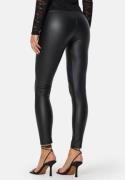 John Zack Faux Leather PU Legging Black S (UK10)