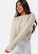 SELECTED FEMME Lulu LS Knit O-Neck Birch Detail:Melange M