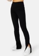 BUBBLEROOM Sofi slit trousers Black S