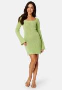 BUBBLEROOM Wren crochet dress Green XS