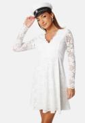 Bubbleroom Occasion Shayna Lace dress White XL
