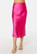 VILA Dinna HW Skirt Pink Yarrow 36
