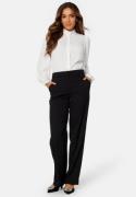 Happy Holly Celine Frill Collar Blouse Offwhite 44/46