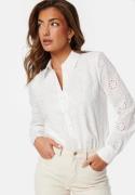 BUBBLEROOM Broderie Anglaise Shirt White 38