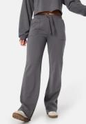 BUBBLEROOM Straight Fit Trousers Dark grey XS