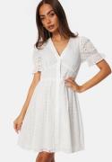 BUBBLEROOM Broderi Anglaise Dress White 34