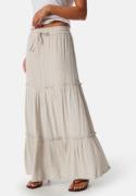 VILA Vimesa High Waist long skirt Feather Gray 38