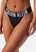 Calvin Klein High Leg Thong Black XS