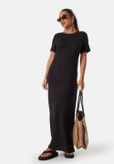 Pieces Pcsofia T-Shirt Maxi Dress Black M