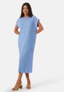 Pieces Pclena SS midi dress Blue S