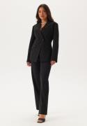 BUBBLEROOM Single Button Blazer Black 42