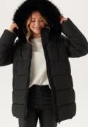 Happy Holly Hooded Padded Jacket Black 32/34