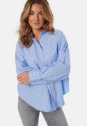 VERO MODA Vmfanni Ls Shirt Wvn Ga Hydrangea Stripes:sana XS