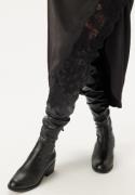 Steve Madden Courtside Overknee Boots Black Paris 38