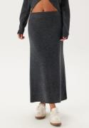 Pieces Pcnanu Hw Long Knit Skirt Bc Ombre Blue M