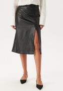 ONLY Onlmagga Faux Leather Skirt Black XL