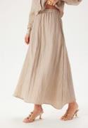 BUBBLEROOM Structured Maxi Skirt Nougat XL