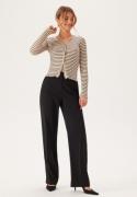 Pieces Pciris Cardigan  Birch Stripes:Black XS