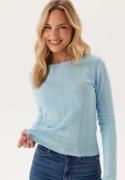 VERO MODA Vmlisa Pointelle Ls Top  Airy Blue XS