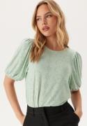 VILA Vikally O-neck 2/4 TOP - NOOS  Silt Green XS