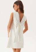 VILA Vigery O-neck S/L SHORT DRESS  Cloud Dancer 40