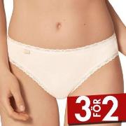 Sloggi Trosor 3P 24 7 Weekend Tai Rosa/Beige bomull 42 Dam