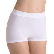 Sloggi Trosor Double Comfort Shorts Vit bomull 42 Dam