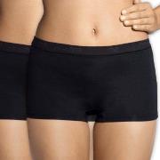 Sloggi Trosor 2P Sensual Fresh Shorts Svart 36 Dam