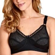 Miss Mary Cotton Dots Soft Bra BH Svart E 80 Dam