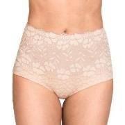 Miss Mary Jacquard And Lace Girdle Trosor Beige 48 Dam