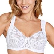 Miss Mary Jacquard And Lace Underwire Bra BH Vit G 90 Dam