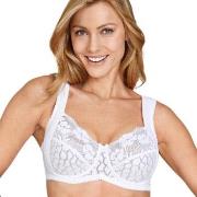 Miss Mary Jacquard And Lace Underwire Bra BH Vit E 105 Dam