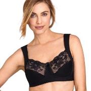 Miss Mary Lovely Lace Soft Bra BH Svart E 80 Dam