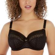 Freya BH Viva Underwire Side Support Lace Bra Svart polyamid D 75 Dam