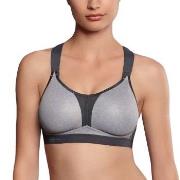 Anita BH Active Racerback Sports Bra Gråmelerad D 80 Dam