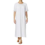 Calida Soft Cotton Nightshirt 34000 Vit bomull X-Small Dam