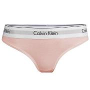Calvin Klein Trosor Modern Cotton Thong Ljusrosa Medium Dam