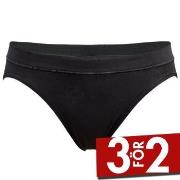Damella Trosor Brief 17567 Midi Svart bomull Large Dam