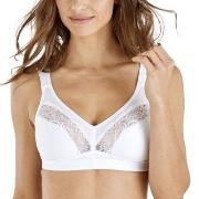 Swegmark BH Fairtrade Soft Bra Vit ekologisk bomull B 80 Dam