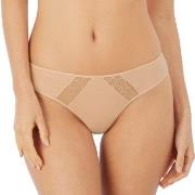 Wacoal Trosor Lisse Thong Beige Small Dam