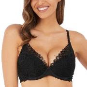 Wacoal BH Raffine Plunge Push Up Bra Svart A 75 Dam