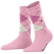 Burlington Strumpor Covent Garden Mercerised Cotton Sock Rosa Strl 36/...