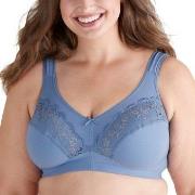 Swegmark BH Treasure Soft Bra Blå bomull C 105 Dam