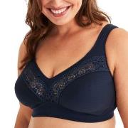 Swegmark BH Cotton Star Soft Bra Marin bomull B 100 Dam