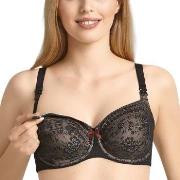 Anita BH Fleur Underwire Nursing Bra Svart polyamid D 75 Dam