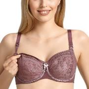 Anita BH Fleur Underwire Nursing Bra Berry/Lilac polyamid D 75 Dam