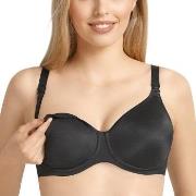 Anita BH Microfiber Underwire Nursing Bra Svart C 75 Dam