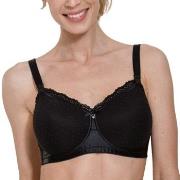 Abecita BH Mama Padded Maternity Soft Bra Svart polyamid F 80-85 Dam