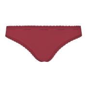 Calvin Klein Trosor Bottoms Up Refresh Thong Vinröd polyamid X-Small D...