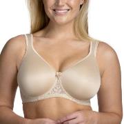 Miss Mary Smooth Lacy T-shirt Bra BH Beige E 85 Dam